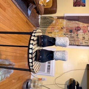 UGG Cream Shearling Boots